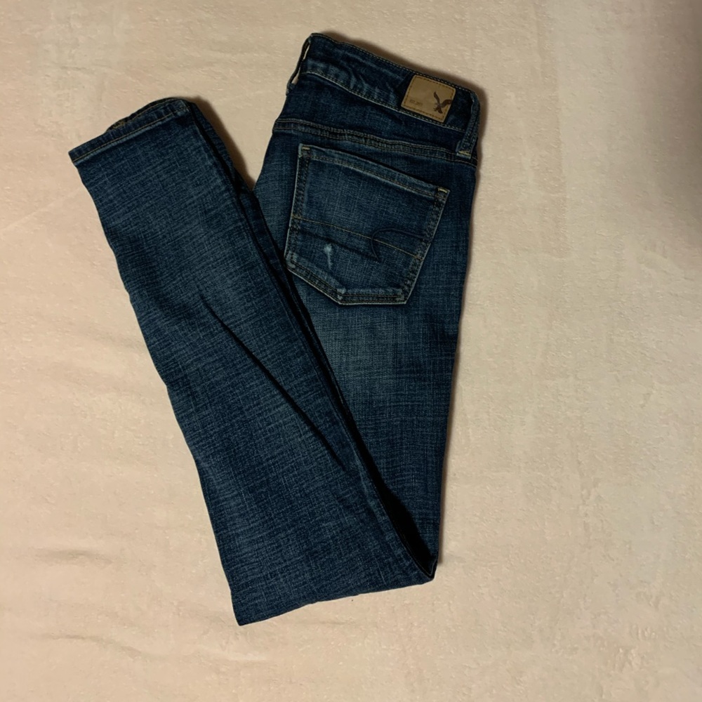American eagle ripped jegging